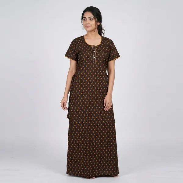 Black_Cotton_Night_Dress_For_Women