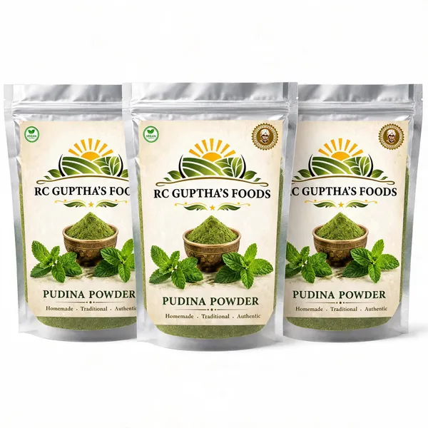 Pudhina_Mint_Leaf_Powder_Pack_Of_3