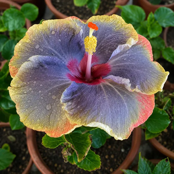 American_Variety_Hibiscus_Flower_Plant