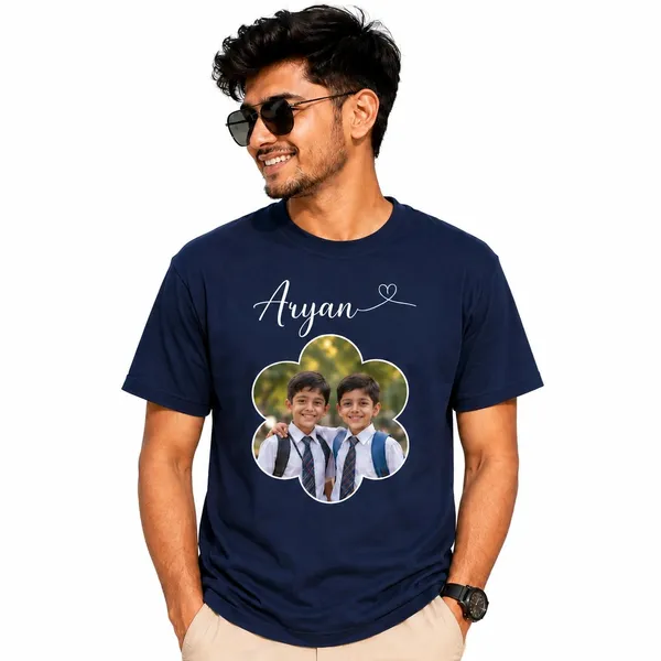 Flower_Bubble_Photo_T-Shirt