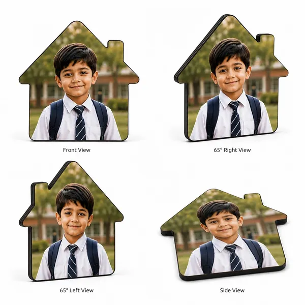 Home_Shape_Photo_Coaster