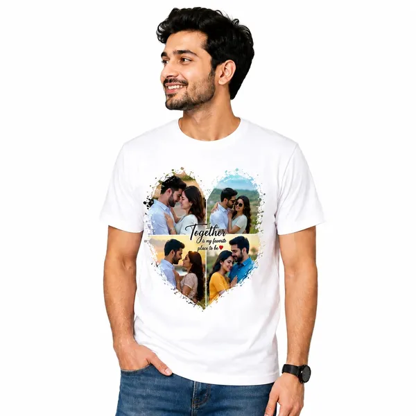 Couple_Heart_Photo_T-Shirt