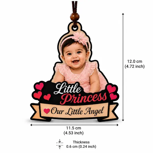 Mdf_Little_Princess_Baby_Girl_Printed_Hanging_Plaque