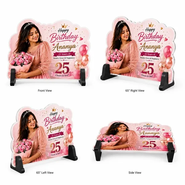 Mdf_Pink_Birthday_Personalised_Tabletop_Standee