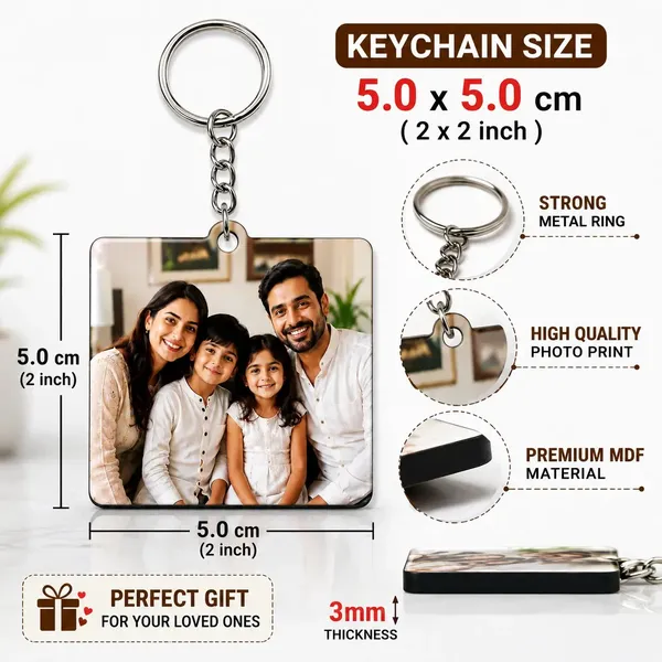 Family_Photo_Rectangular_Keychain