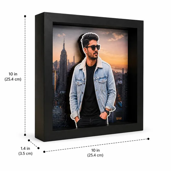 Mdf_Black_Deep_Set_Shadow_Box_3D_Portrait_Photo_Frame