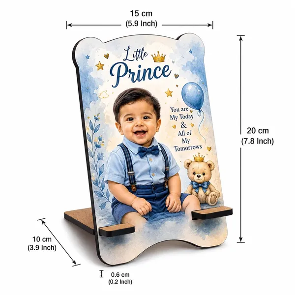 Mdf_Little_Prince_Baby_Theme_Photo_Frame_With_Display_Shelf