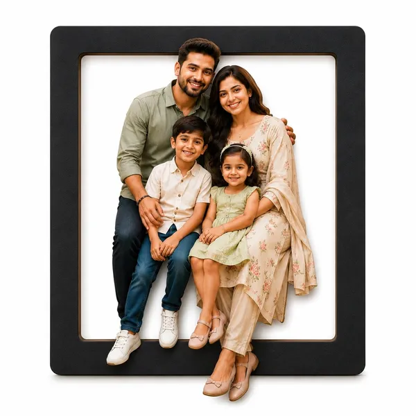 Mdf_Modern_Family_Portrait_Photo_Frame_12X18_Inch