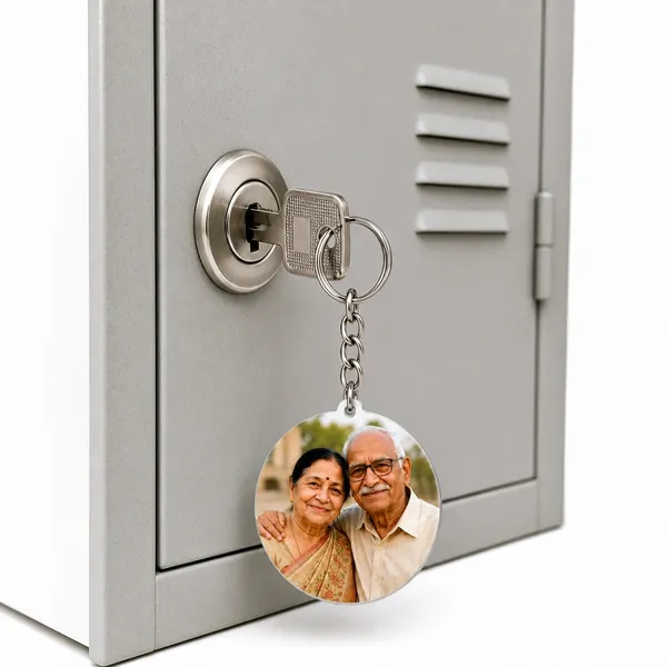 Acrylic_Silver-Tone_Round_Couple_Photo_Keychain