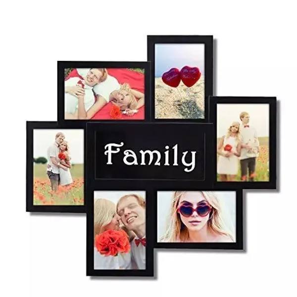 Mdf_Black_Family_Collage_Multi_Photo_Wall_Frame