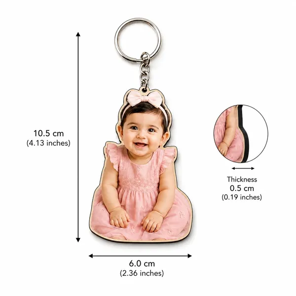 Acrylic_Baby_Girl_Charm_Photo_Keychain