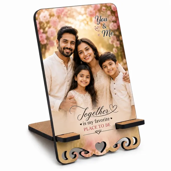 Wood_Decorative_Floral_Family_Tabletop_Photo_Frame