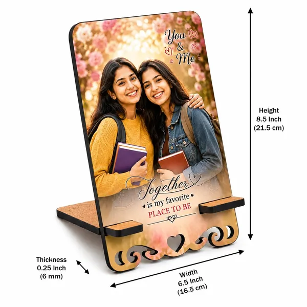 Mdf_Floral_Print_Tabletop_Photo_Stand