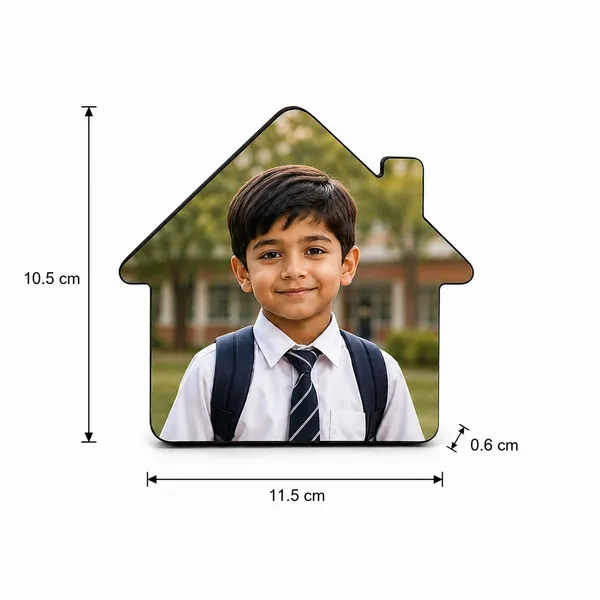 Home_Shape_Photo_Coaster