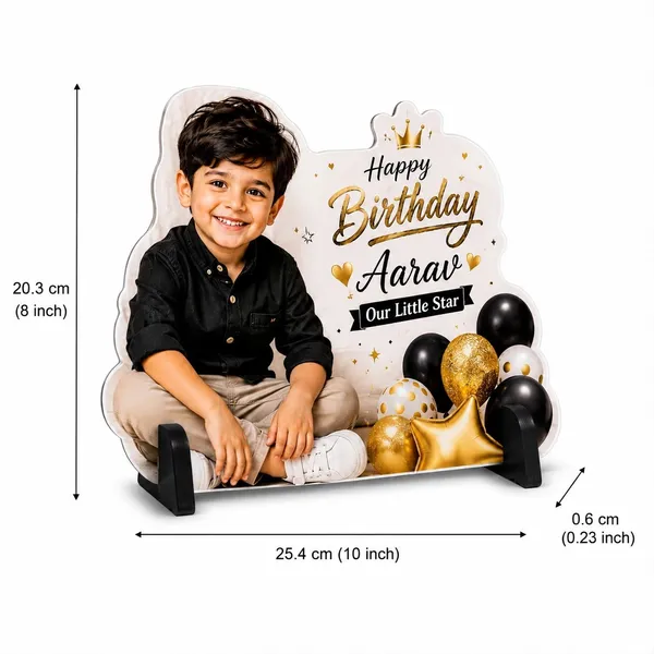Mdf_Kids_Birthday_Balloon_Photo_Standee