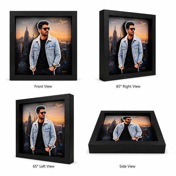 Mdf_Black_Deep_Set_Shadow_Box_3D_Portrait_Photo_Frame