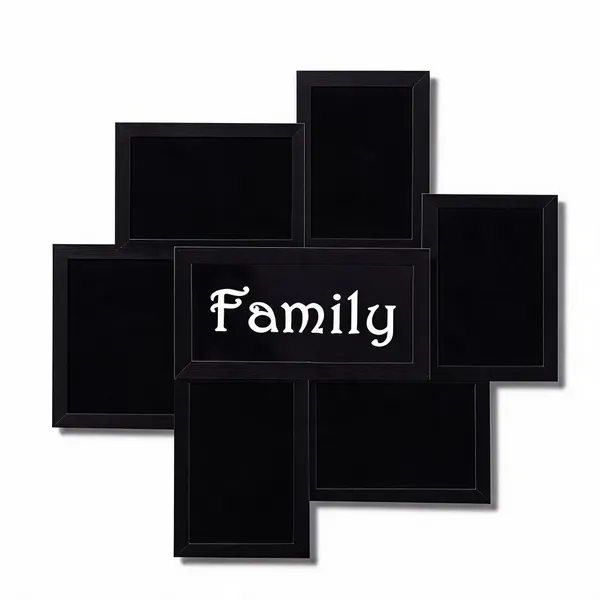 Mdf_Black_Family_Collage_Multi_Photo_Wall_Frame