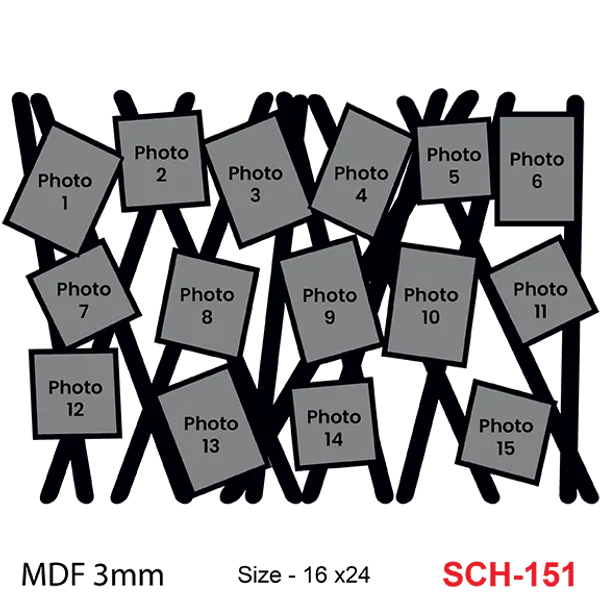 Mdf_Black_15_Slot_Multi_Photo_Collage_Wall_Frame