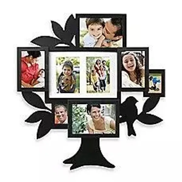 Mdf_Black_Tree_Silhouette_Multi_Photo_Frame