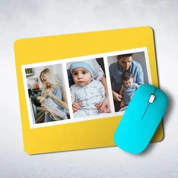 Rubber_Personalised_Photo_Print_Mouse_Pad_Yellow