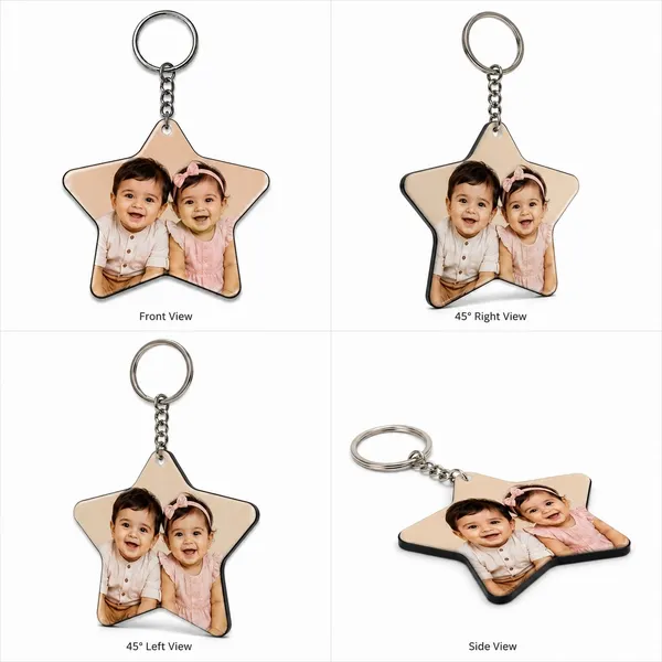 Acrylic_Star_Shape_Personalised_Photo_Keychain