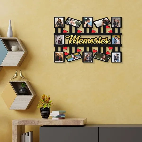 Mdf_Black_Gold_Memories_Multi-Photo_Collage_Wall_Frame