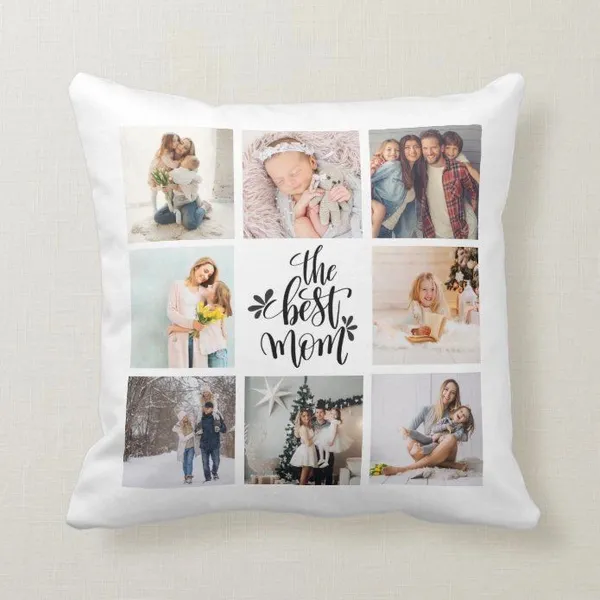 Sublimation_White_Mother'S_Day_Photo_Collage_Cushion