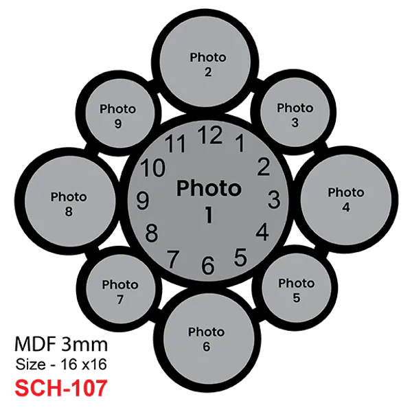 Round_Baby_Photo_Collage_Wall_Clock