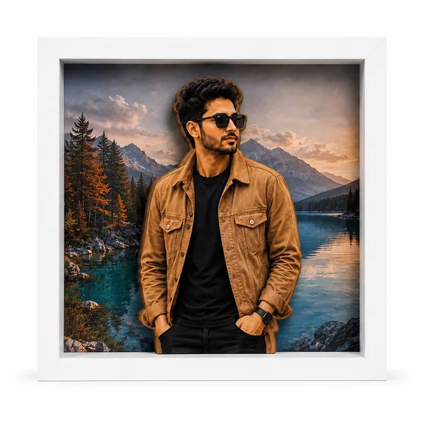 Wood_White_Scenic_Portrait_Wall_Art_Frame