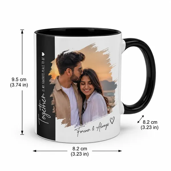 White_Couple_Photo_Print_Mug_Set