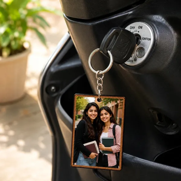 Brown_Metal_Rectangular_Photo_Frame_Keychain