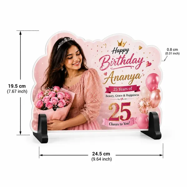 Mdf_Pink_Birthday_Personalised_Tabletop_Standee