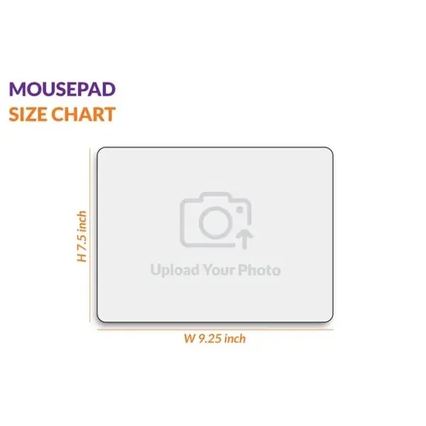 Rubber_Personalised_Photo_Print_Mouse_Pad_Yellow