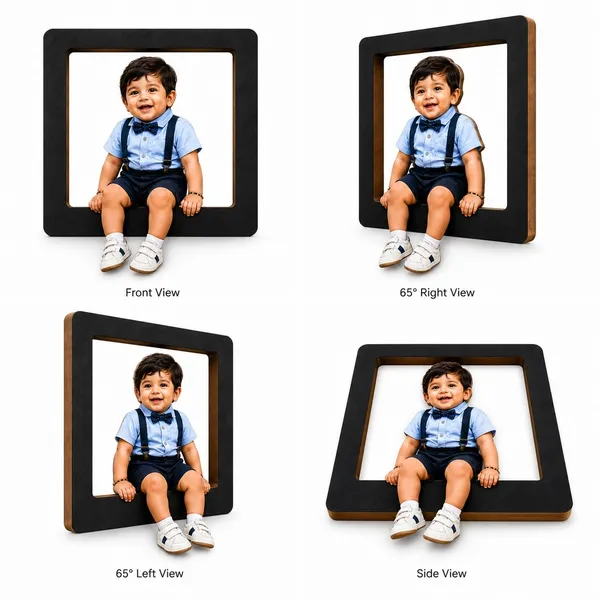 Mdf_Black_Rectangular_12X18_Inch_Photo_Frame