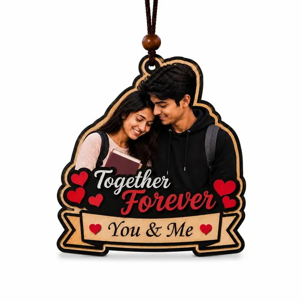 Mdf_Together_Forever_Couple_Print_Hanging_Ornament
