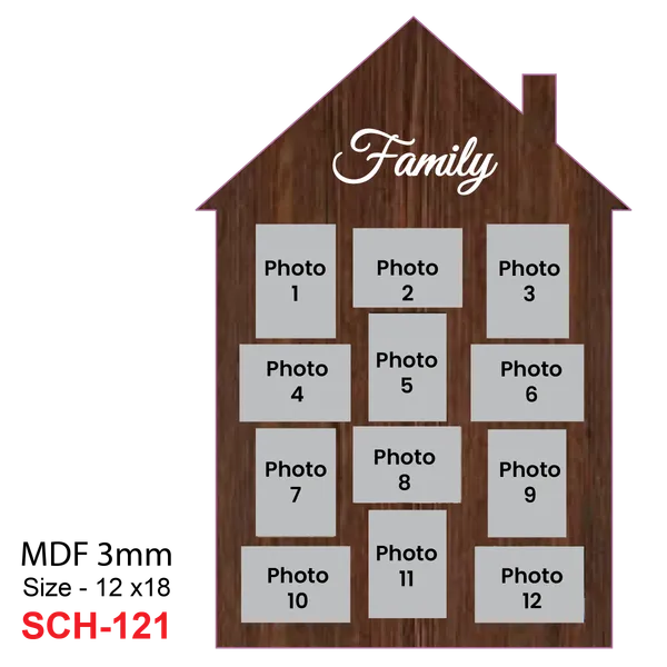 Wooden_House_Shape_Family_Collage_Photo_Wall_Frame