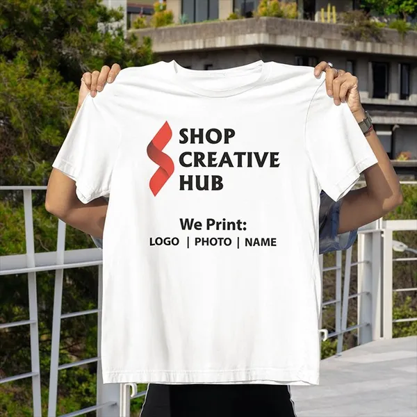 White_Polyester_Regular_Fit_Custom_Print_T-Shirt_For_Unisex_Pack_Of_2