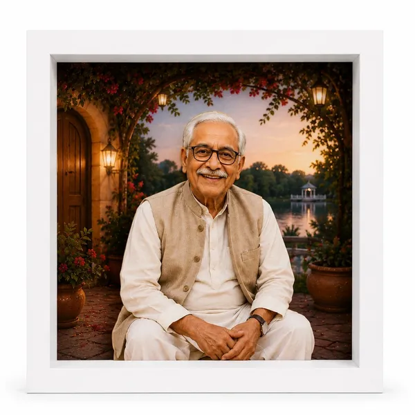 Mdf_Classic_White_Portrait_Photo_Frame