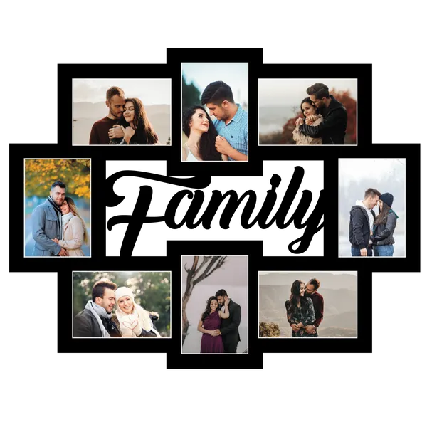 Mdf_Modern_Collage_Family_Photo_Wall_Frame