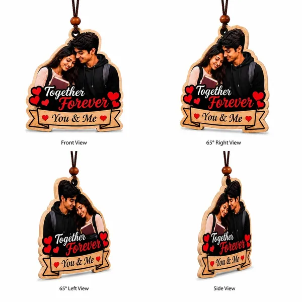 Mdf_Together_Forever_Couple_Print_Hanging_Ornament