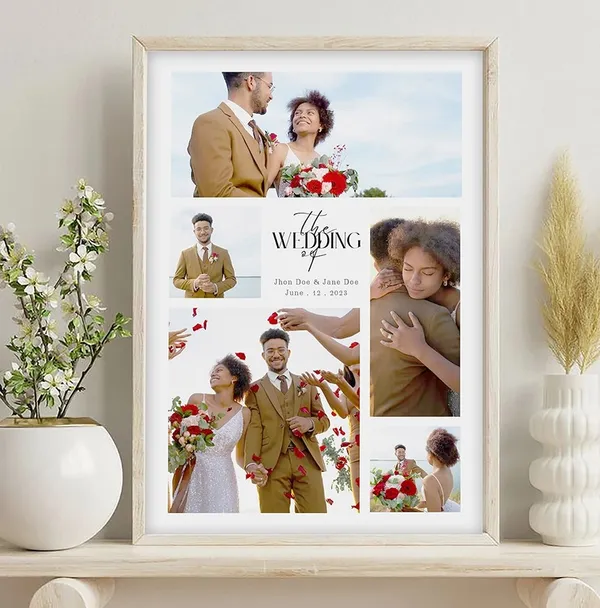 Wood_Natural_Finish_Wedding_Multi_Photo_Collage_Frame