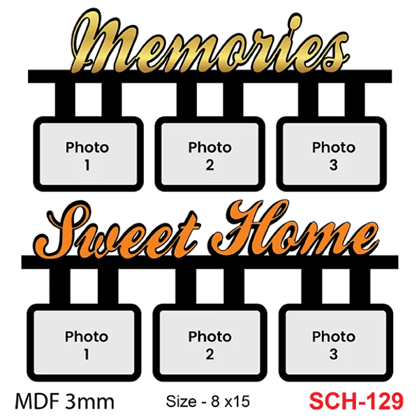 Mdf_Memories_Sweet_Home_Six_Photo_Collage_Frame