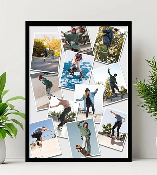 Black_Modern_Skateboarding_Collage_Photo_Frame