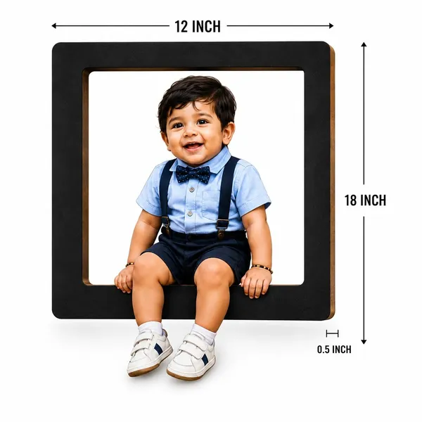 Mdf_Black_Rectangular_12X18_Inch_Photo_Frame