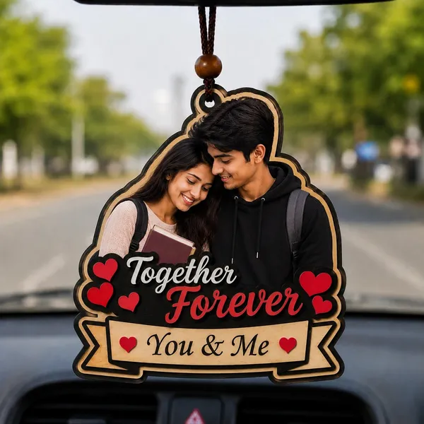 Mdf_Together_Forever_Couple_Print_Hanging_Ornament