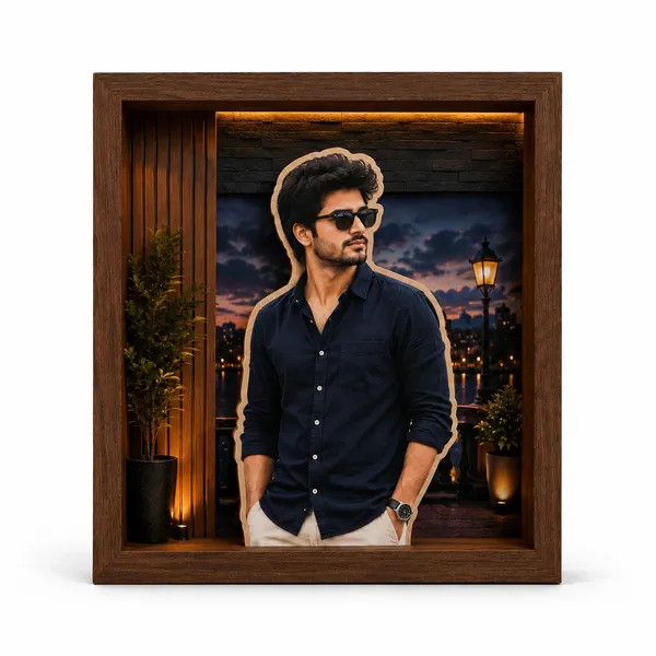 Mdf_Shadow_Box_Scenic_Portrait_Photo_Frame