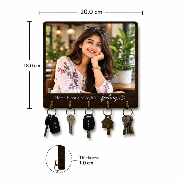 Stylish_Girl_Photo_Key_Hanger
