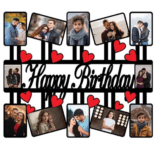 Mdf_Birthday_Heart_Accent_Multi-Slot_Collage_Wall_Frame