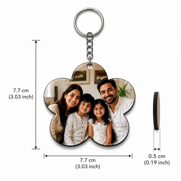 Acrylic_Flower_Shape_Custom_Photo_Keychain