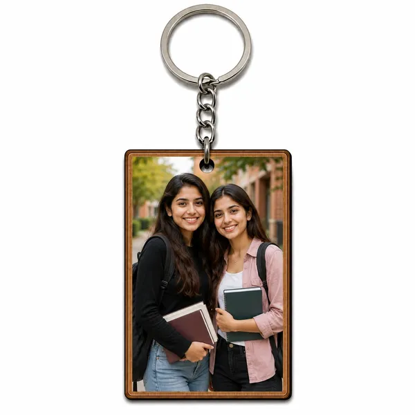 Brown_Metal_Rectangular_Photo_Frame_Keychain